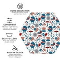 thumbnail image 3 of Vsdgher Fourth Of July Party Leather Coasters for Drinks, Durable Drink Coasters 4 Set for Tabletop Protection, Luxurious Home Décor and Housewarming Gift ( {designName})Hexagon, 3 of 6