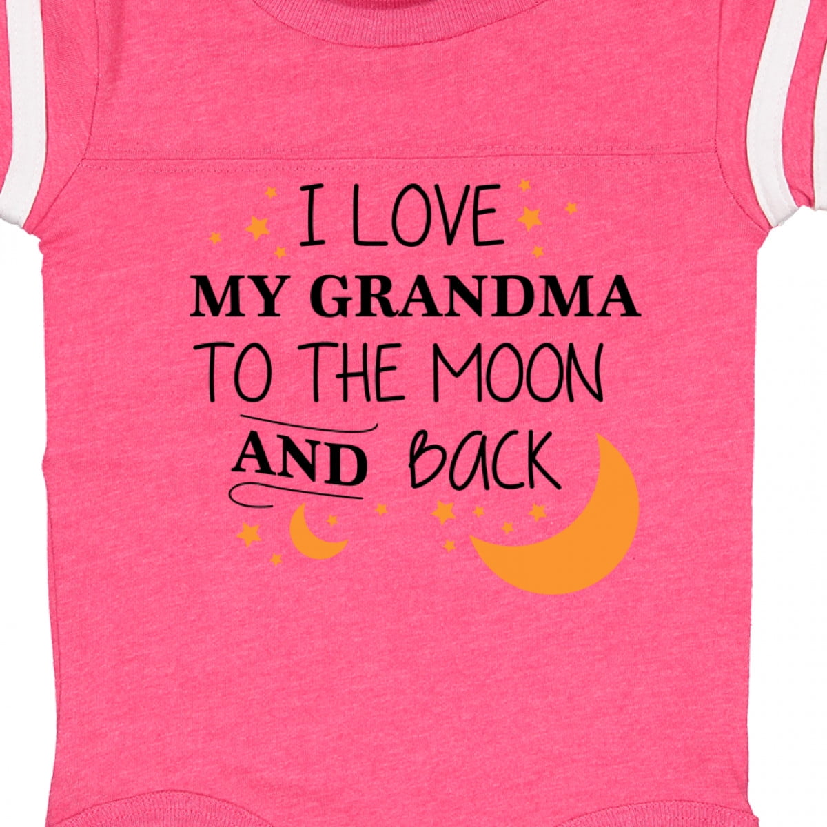 Inktastic I Love My Grandma to the Moon and Back Boys or Girls Baby Bodysuit