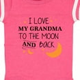 thumbnail image 4 of Inktastic I Love My Grandma to the Moon and Back Boys or Girls Baby Bodysuit, 4 of 5