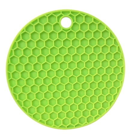 

〖Jisuan〗Kitchen Convenience Tools Multifunctional Silicone Honeycomb Pad Silicone Foldable Non-Slip Placemat Mat