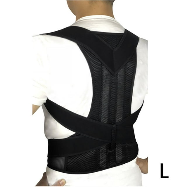 Back Support Belt Spine Back Corset Adjustable High Elastic Posture Corrector Back Support Brace for Men Women Children
