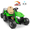 Green-24v, variant on East doll 24 Volt Ride on Toys Car for Kids, Ride-on Tractor with Trailer, Electric Car for Kids, Power EVA Four Wheeler with Remote Control, 4.3Mph, Music Player, LED Light, Green