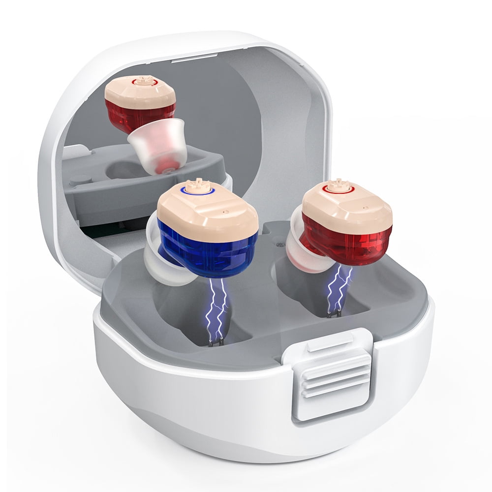 Buy Vinmall Rechargeable Hearing Aids for Seniors, ITE Hearing Amplifier for Ears with Charging