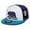 White, Teal & Purple, variant on Napback By Whang