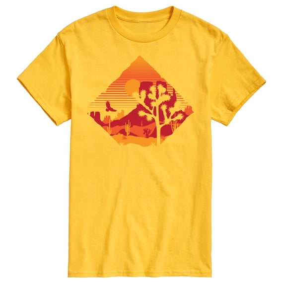 Instant Message - Desert Sunset Short Sleeve Graphic T-Shirt