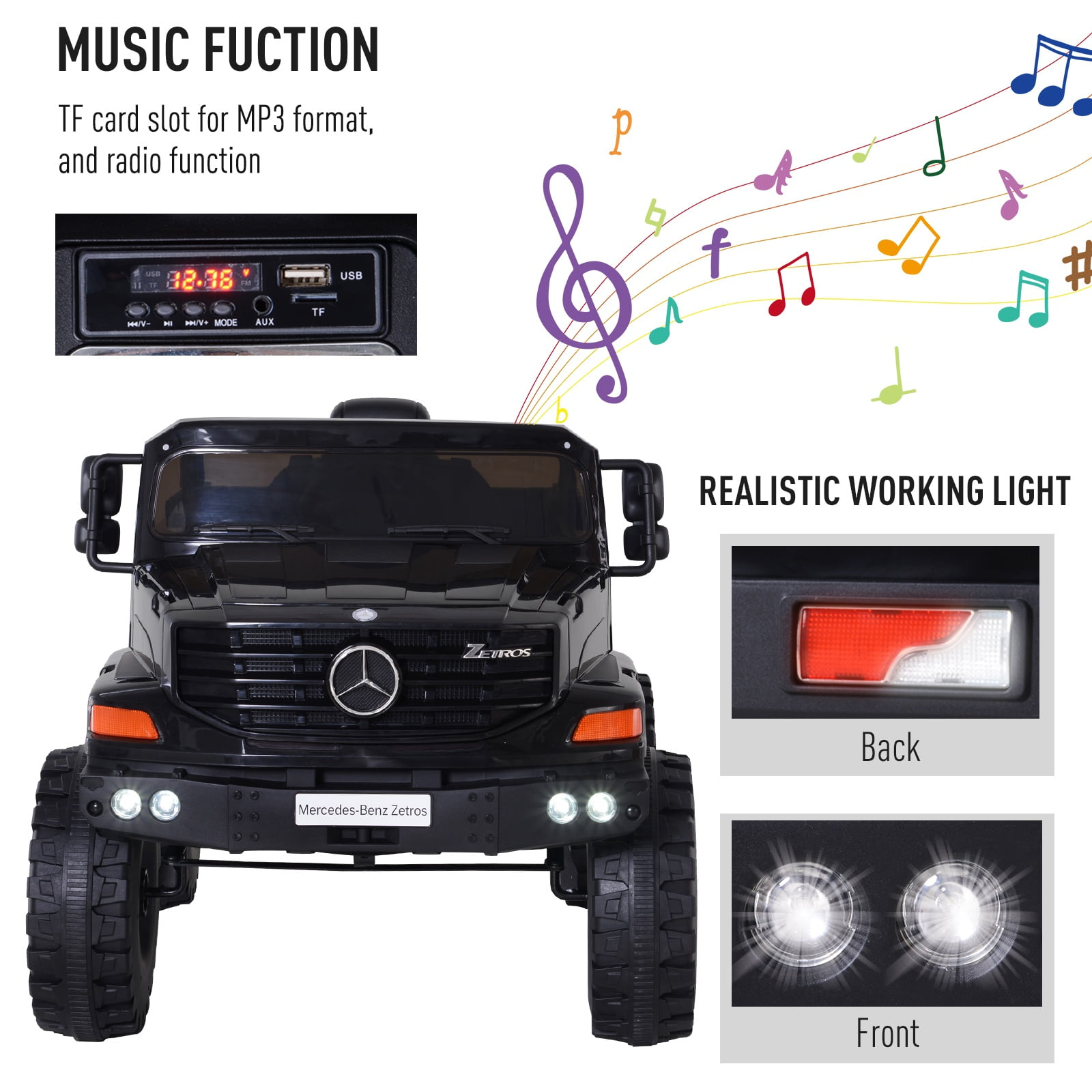 mercedes zetros ride on