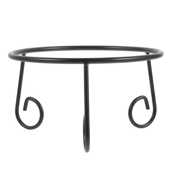 OATIPHO Stable Black Metal Gazing Ball Holder, Ideal for Home and Office