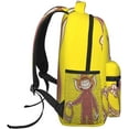 thumbnail image 3 of Curious George Sac à Dos Sacs d'École Sacs PC Grande Capacité Multifonctionnel Voyage Unisexe, 3 of 6