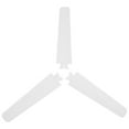 thumbnail image 1 of MOVTOTOP White Axial Fan Blades for Electric Ceiling Fans Durable Iron Material 3 Pieces 12.5 Inches, 1 of 7