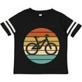 thumbnail image 3 of Inktastic Bicycle Vintage Cyclist Sunset Boys or Girls Toddler T-Shirt, 3 of 5