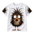 thumbnail image 4 of Boys Graphic Tees Short Sleeve Graphic Print Breathable Crewneck Top for Everyday Wear Boys' Tops Tees Shirts 3 Years-4 Years, 4 of 4