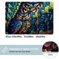 thumbnail image 2 of Owl Machine Washable, Non-Slip Polyester Floor Rug | Indoor Floor Mats for Chair Mat, 2 of 6
