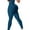 1# peach Butt navy blue, variant on COMFREE Women's High Waisted Yoga Pants Tummy Control Anti Cellulite Ruched Butt Lifting Scrunch Booty Leggings Workout Running Textured Tights