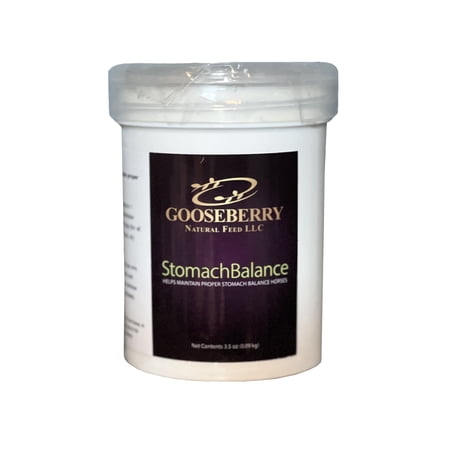 Gooseberry Natural Stomach Balance for Horses, Supplements for Ulcer 3.5 oz