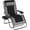 Grey, variant on XXL Oversized Padded Zero Gravity Chair, Foldable Patio Recliner, 30" Wide Seat Anti Gravity Lounger with Cup Holder, Support 400 LBS (Black)