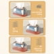 thumbnail image 4 of Caja de pañuelos de escritorio con dispensador de toallas de papel emergente con resorte TFixol  Dispensador de toallas de papel, 4 of 7