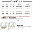 thumbnail image 2 of SCSAlgin Comfy No Underwire Bralettes for Women Support Push Up Gathered Brassiere Fashion Thin Breathable Everyday Bras, 2 of 2