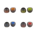 thumbnail image 3 of Funda para auriculares con forma de bala, funda de silicona para auriculares internos, funda para tapones, accesorios para orejeras de dos tonos, tapones de silicona para los oídos, 3 of 5