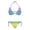 Rainbow Mermaid Scale, variant on Rainbow Mermaid Scale Two Piece Bikini Set Long-Lasting Halter String Ladies Bathing Suit Swimwear for Summer Vacation