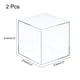 thumbnail image 2 of Caja de almacenamiento cuadrada de acrílico Uxcell con tapa, caja contenedora 8.1x8.1x8.1cm, 2 of 5