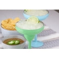 thumbnail image 3 of Better Dweller Vacuum-Insulated Metal Margarita Glass with Lid (Green), 3 of 6