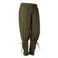 thumbnail image 4 of BPURB Pirate Pants for Men Viking Costume Renaissance Medieval Pants Pirate Trousers, 4 of 7