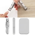 thumbnail image 2 of Stainless Steel Nail Clipper Set for Home Personal Grooming Large Sized Open Mouth Design Durable Easy to Use, 2 of 9