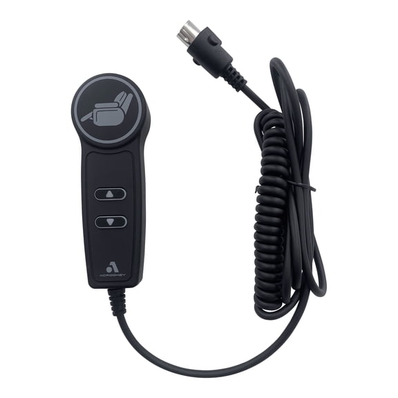 2 Button 5 Pin Power Recliner Remote Hand Control for Recliner Lift Chairs with USB A C and Backlight