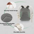 thumbnail image 5 of WATERFLY Unisex Student 20L Small Durable Travel Hiking Nylon Backpacks Daypack,White, 5 of 8