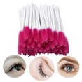 thumbnail image 2 of 50Pcs Cepillo de pestañas Varita flexible para pestañas Lápiz labial Máscara Varilla Blanca Roja Yuyangstore Cepillo de pestañas, 2 of 8