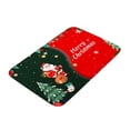 thumbnail image 2 of 16*24inch Super Soft Absorbent Bathroom Rugs Floor Rug for Bedroom Christmas Doormats Santa Claus Area Rug, 2 of 3