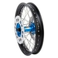 thumbnail image 2 of Tusk Impact Complete Front/Rear Wheel Package 1.60 X 21 / 2.15 X 19 Black Rim/Silver Spoke/Blue Hub for Ktm 350 Xc-F 2020-2022, 2 of 7