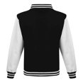 thumbnail image 2 of Awdis  Adult Polycotton Varsity Jacket, 2 of 2