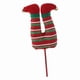 thumbnail image 5 of Pierna de elfo navideño de peluche para árbol de Navidad, para interior y exterior, de invierno Rojo Verde Blanco, 5 of 9