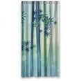 thumbnail image 1 of EREHome Green Bamboo Graffiti Shower Curtain Polyester Fabric Bathroom Decorative Curtain Size 36x72 Inches, 1 of 1