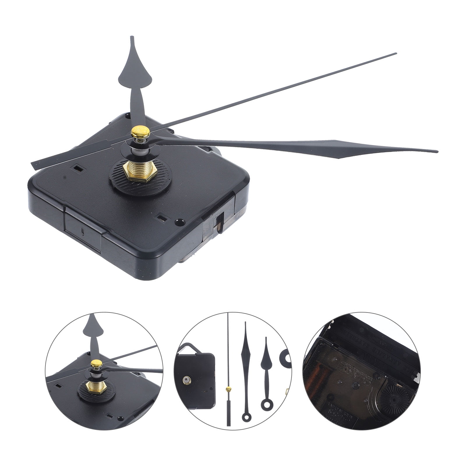 Raindrops 6 Sets  of Creative DIY Clock Mechanism Repair Parts Clock Mechanism for Home