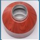 thumbnail image 5 of Monstrate Olla aislante de acero inoxidable de doble capa, termo de 1,2 l, botella de agua de gran capacidad para café, decoración del hogar Cocina y Comedor Grano de madera amarillo 1.2L, 5 of 6