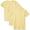 Butter, variant on Girls' Sportswear Fine Jersey Longer Length T-Shirt (3 Pack)