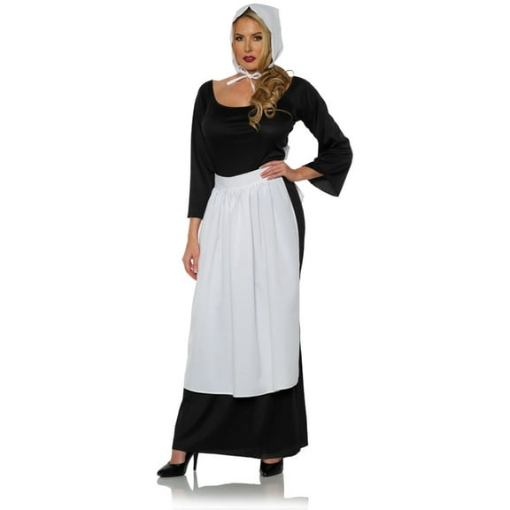 Adults Prairie Girl Colonial Apron Costume Accessory Kit