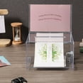 thumbnail image 4 of RENACLIPY 2Pcs Transparent Donation Box Raffle Tickets Box For Events Classroom, 4 of 8