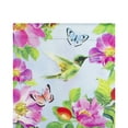 thumbnail image 5 of Northlight Welcome Hummingbird Floral Outdoor Garden Flag 12.5" x 18", 5 of 8
