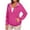 Pink, variant on ShiShine Women's Athletic Jacket Pockets Long Sleeve Lightweight Cooling Shirts Hiking Outdoor