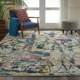 thumbnail image 6 of Nourison Fusion Abstract Cream/Multicolor 9'6" x 13' Area Rug, (10x13), 6 of 8