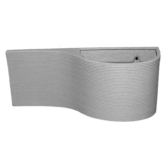Japi Pottery Linea Plastic Wall Planter in Silver (Set of 2)