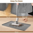 thumbnail image 5 of 2 Pcs Silicone Cat Litter Mat, 21" x 15" Waterproof Litter Box Mat, Non-Slip, Easy to Clean, 5 of 7