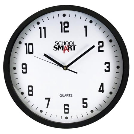 Wall Clock - White Dial - 13 in.