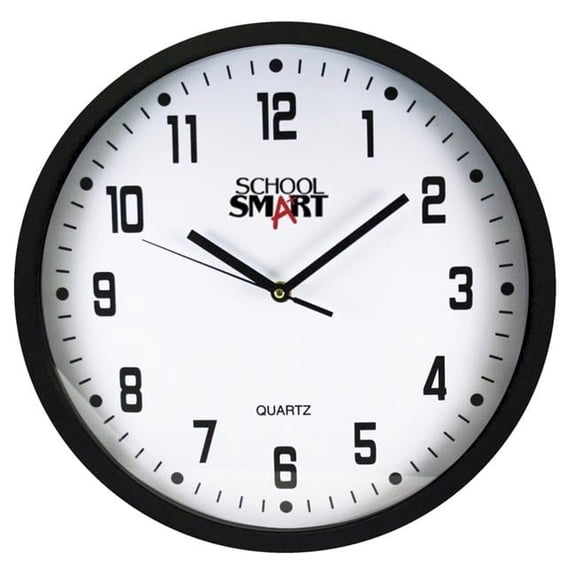 Wall Clock - White Dial - 13 in.