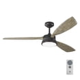 thumbnail image 7 of 3DSTR57AGPD-Visual Comfort Fan Collection-Monte Carlo Fans-Destin-3 Blade Ceiling Fan with Handheld Control and Includes Light Kit in  Style-57 Inch, 7 of 7