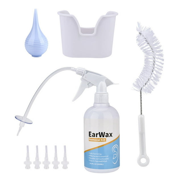 Kit De Herramientas De Extracción De Cera De Los Oídos, De Botella Limpiadora Para Limpieza De Oídos Y Riego