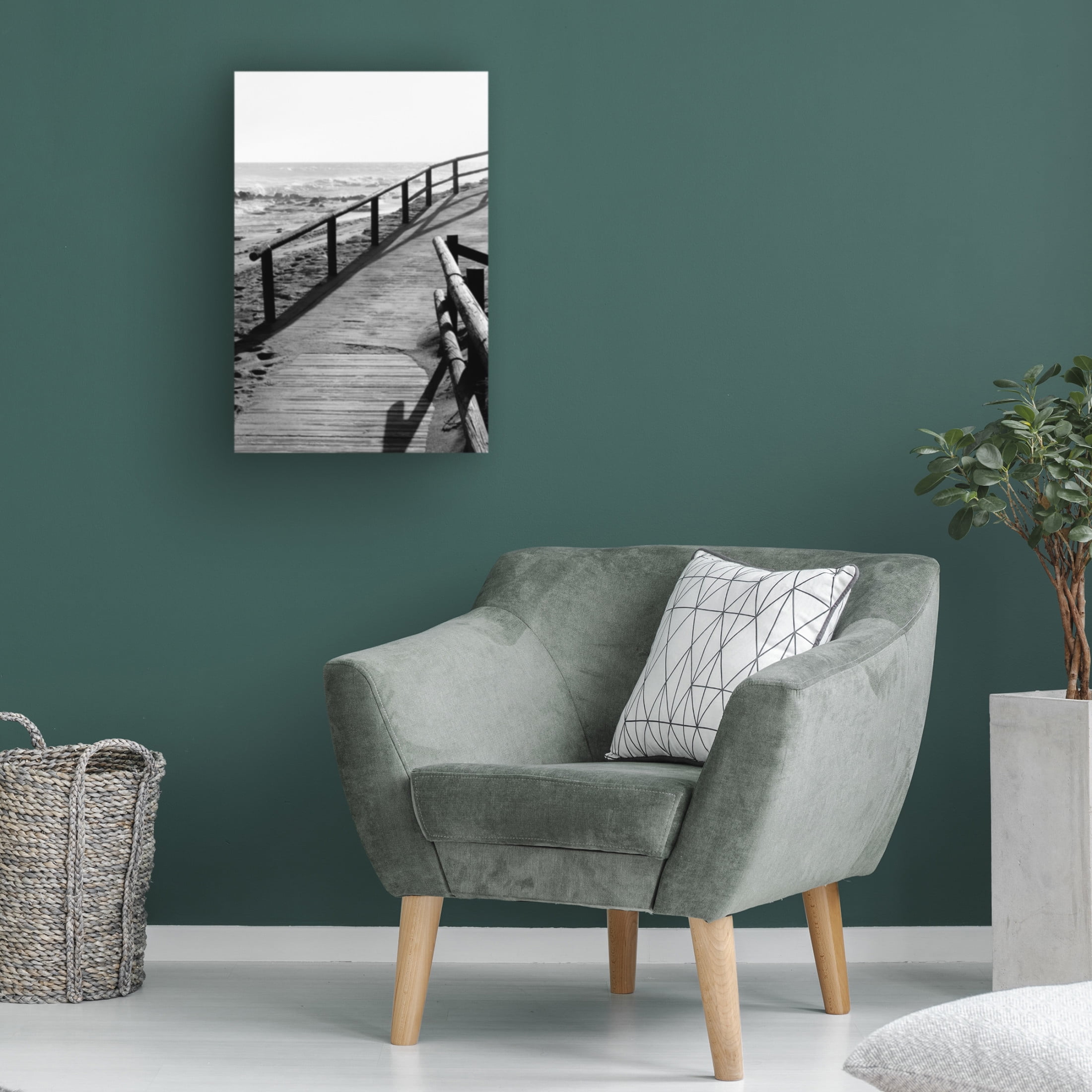 Trademark Fine Art Pictufy Studio III Beach 8 Canvas Wall Art